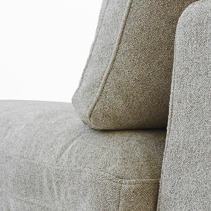 Cloud Modular Sectional Sofa for Livingroom,Large Down Filled Comfort Corner Sectional Sofa Couch Wide Deep Seat Convertible Couches for Office Apartment,V Shaped,Khaki