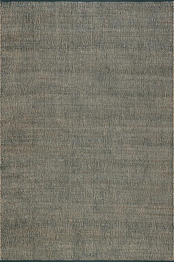 nuLOOM 5x8 Elfriede Jute & Cotton Hand Woven Area Rug, Green, Solid Rustic Farmhouse Style, Weaved Design, Natural Fiber, for Bedroom, Living Room, Dining Room, Hallway, Office, Entryway