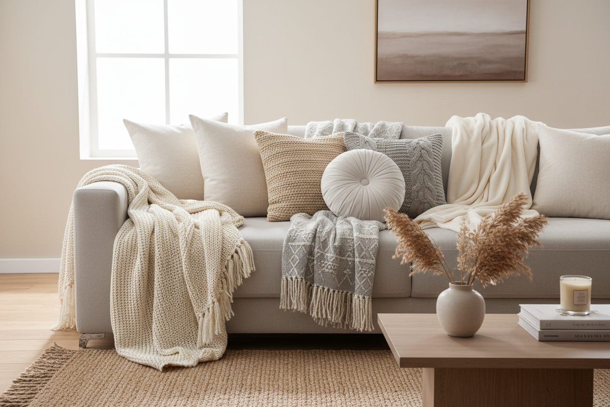 Decorative Pillows & Throws